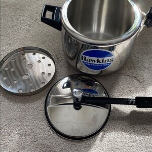 **NEW** Hawkins Stainless Steel 5L Pressure Cooker